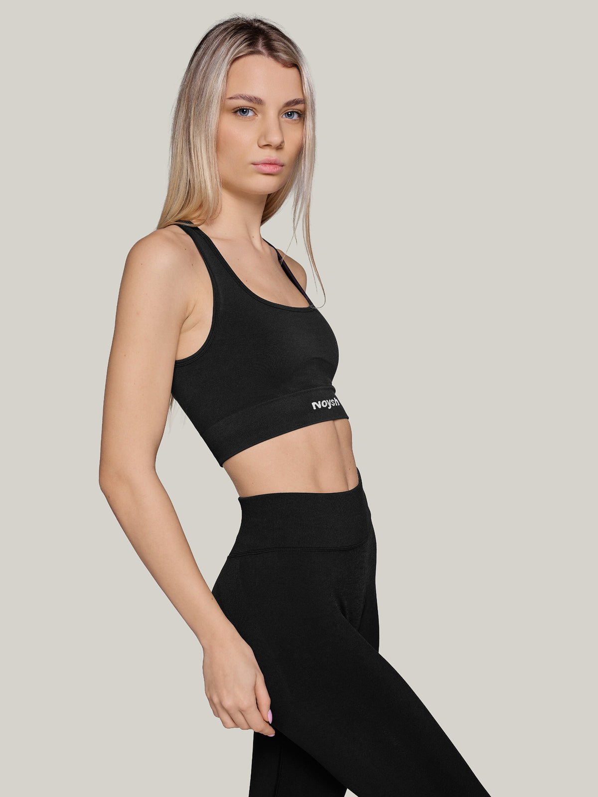 Performance Sports Bra, Noir — Crna