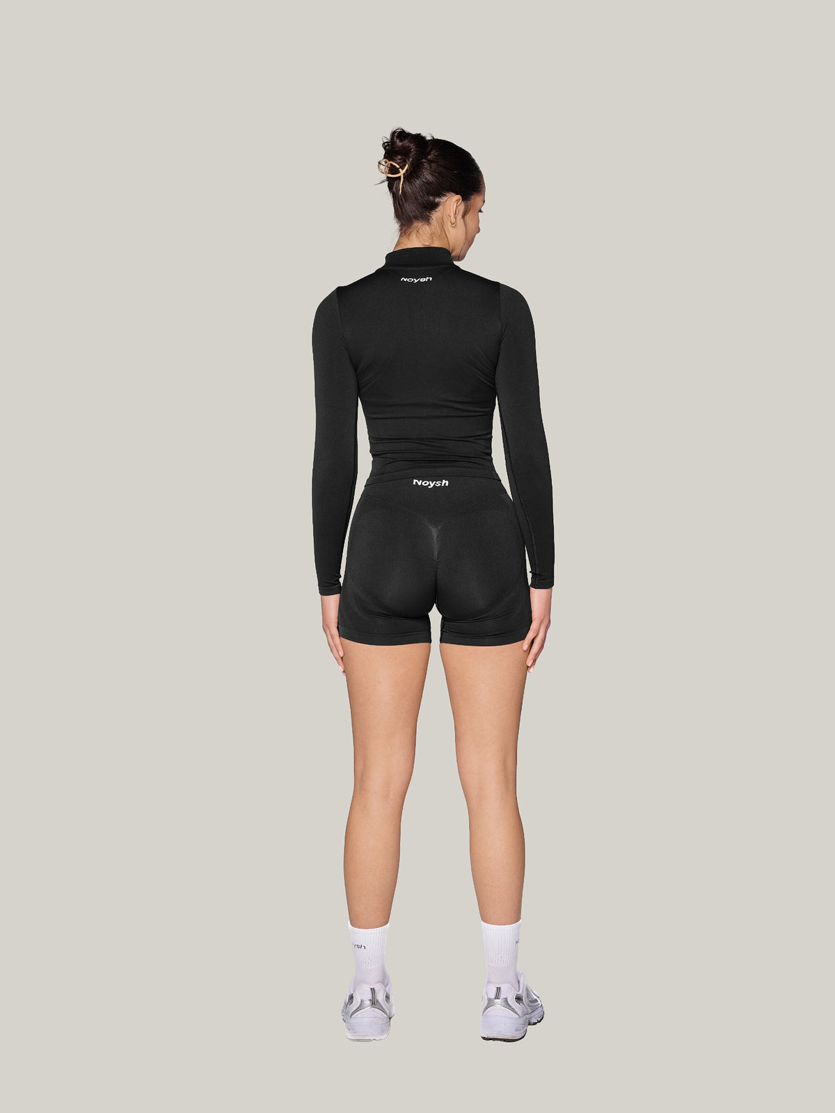 Performance Zipper Jacket, Noir — Crna