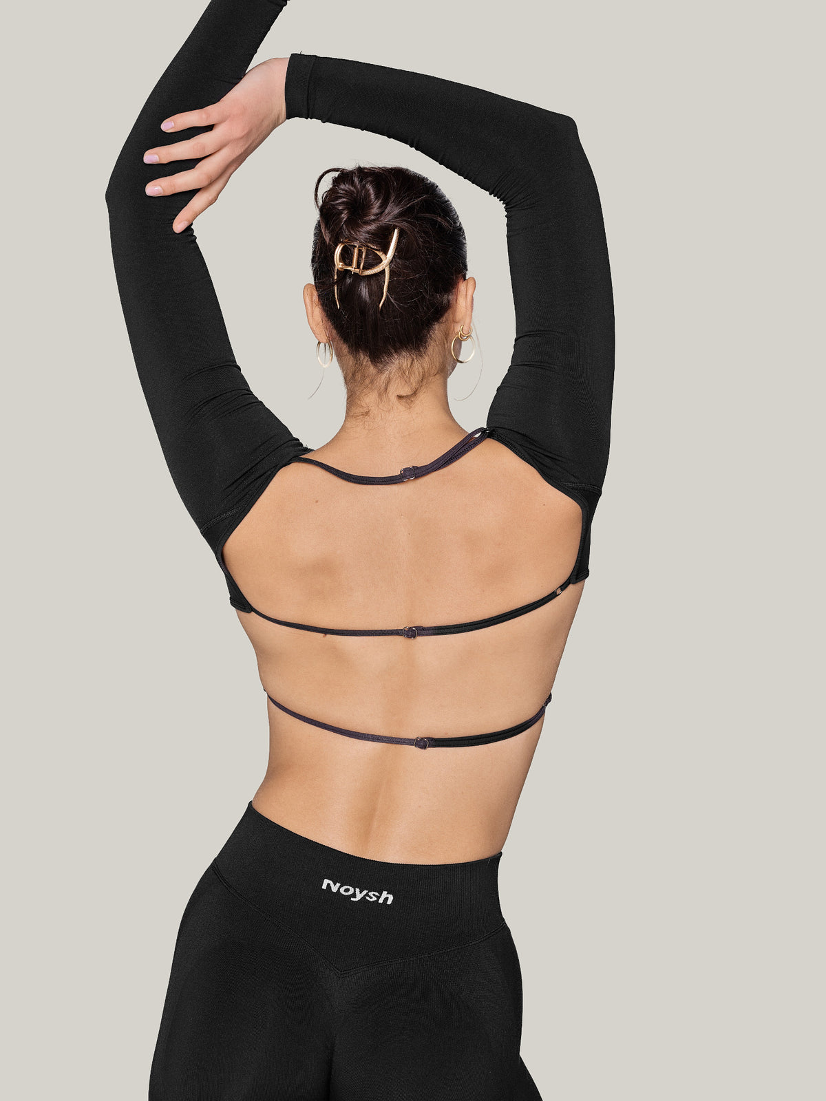 Sculpt Longsleeve, Noir — Crna