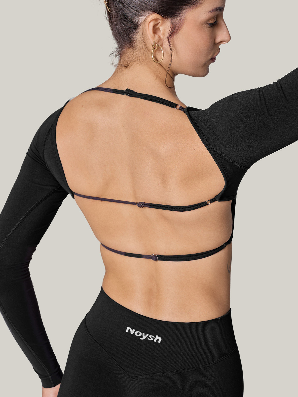 Sculpt Longsleeve, Noir — Crna