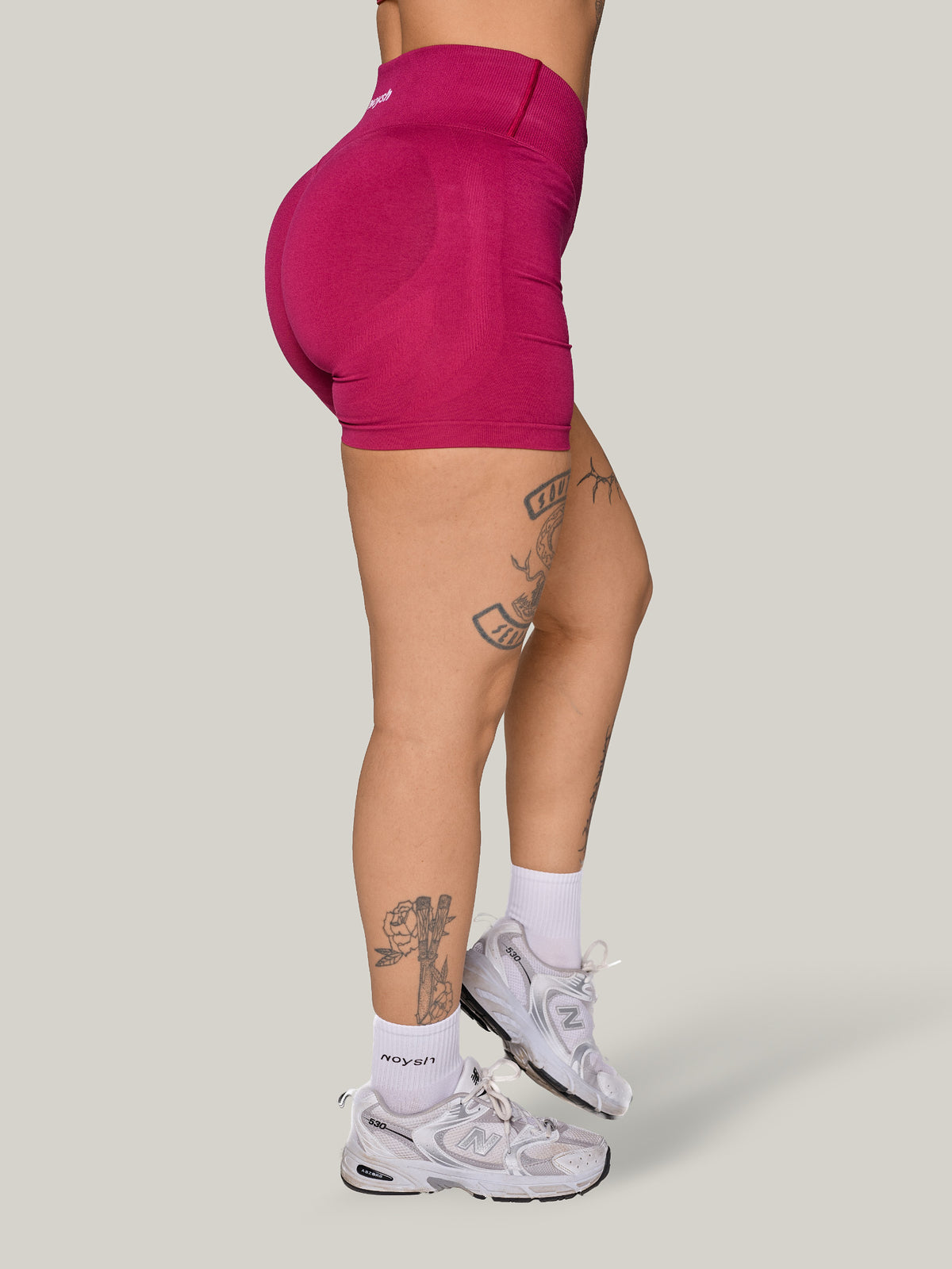 Sculpt Shorts, Infra — Raspberry