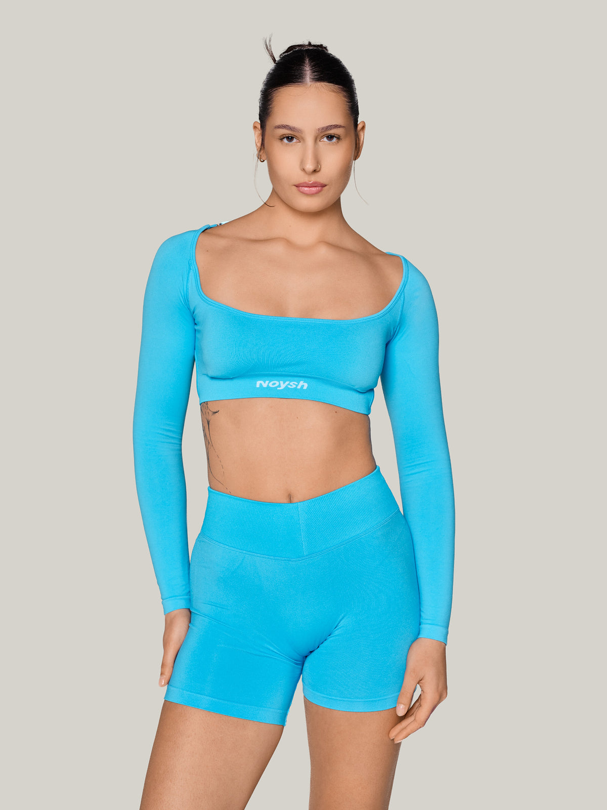 Sculpt Longsleeve, Horizon — Blue