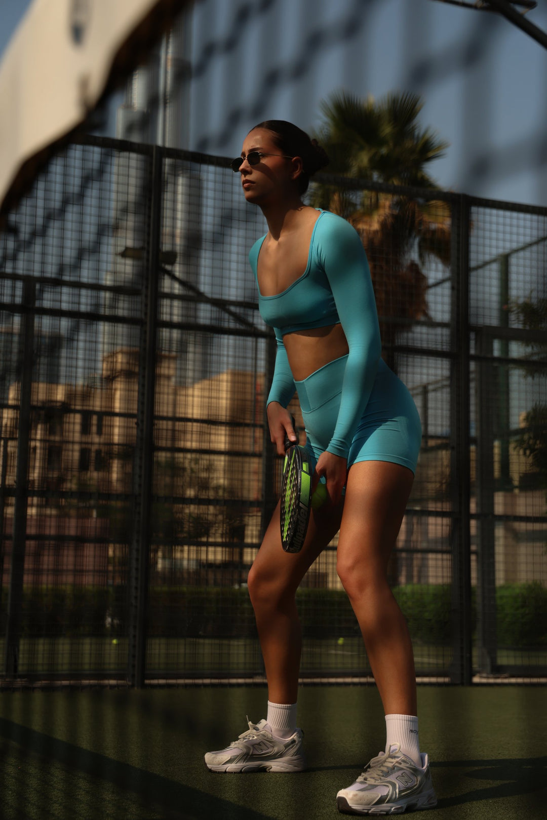 Sculpt Longsleeve, Horizon — Blue